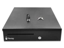 Cajón para Dinero Nextep NE-515, 8 separadores para monedas y 5 para billetes, RJ-11. - imagen 1