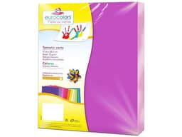Papel cortado Eurocolors EC0009 tamaño Carta, 100 piezas. Color Morado. - imagen 1
