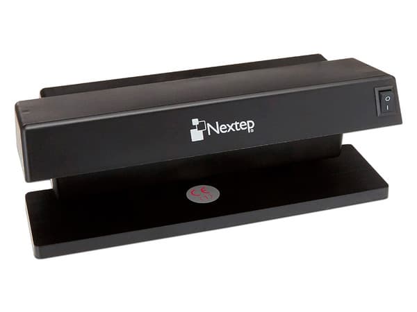 Lámpara UV Nextep NE-205 para detección de billetes falsos, 2 piezas.