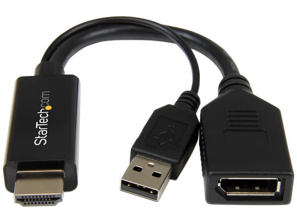 Convertidor HDMI a DisplayPort, 4K.