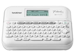 Rotuladora Portátil Brother PTD410, Soporta Cintas de 3.5 a 18mm. Incluye Adaptador de Corriente AC y 1 Cinta TZe Laminada. - imagen 2