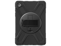 Funda Brobotix De Uso Rudo para Samsung A9+ con Giro y Correa. Color Negro. - imagen 2
