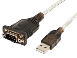 Convertidor Manhattan de USB a Puerto Serial DB9M, Bolsa. - imagen 1