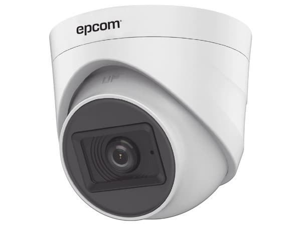 Cámara de Vigilancia tipo Domo Epcom E8-TURBO-G2P/A TURBOHD de 2MP (1920 x 1080p), IR hasta 20m, Audio por Coaxitron.