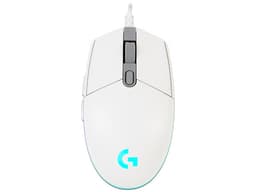 Mouse Gamer Logitech G203 RGB LIGHTSYNC, Hasta 8,000 dpi, Iluminación RGB, 6 botones, USB, Color Blanco. - imagen 2
