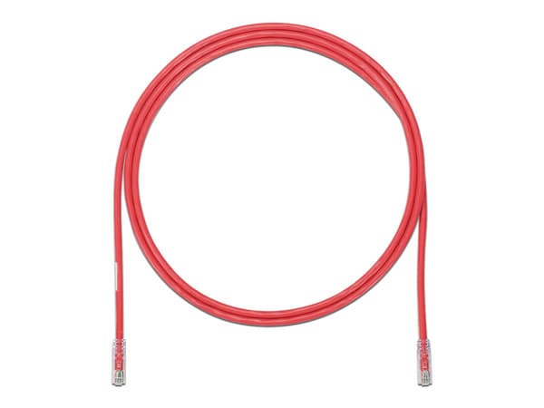 Cable de Parcheo Panduit, UTP Cat6A, Calibre 24AWG, 2.1m. Color Rojo.