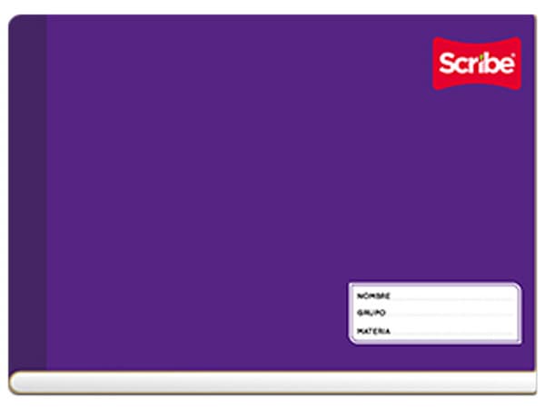 Cuaderno Scribe Cosido Italiano C5 con 100 Hojas.