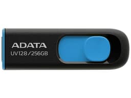 Unidad Flash USB 3.2 ADATA UV128 de 256 GB. Color Azul/Negro. - imagen 1