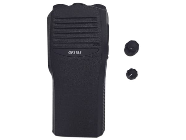 Carcasa de plástico TX PRO TXCCP200 para Radio Motorola CP200 y GP3188. Color Negro.