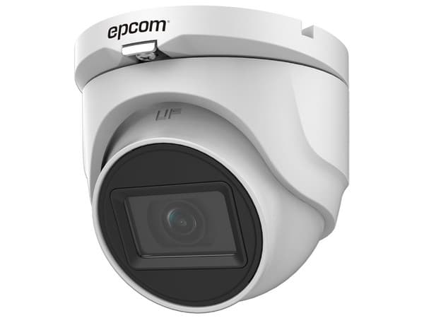 Cámara de Vigilancia tipo Domo Epcom E50-TURBO-G2 TURBOHD de 5MP (2560 x 1944p), IR hasta 30m, IP67.