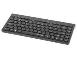 Mini Teclado Inalámbrico USB, 12 Teclas Multimedia, Receptor Nano USB-A, Compacto, Perfil Delgado, Color Negro. - imagen 3