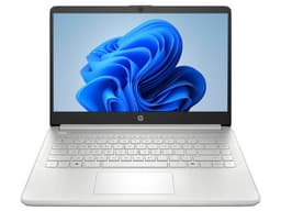 Laptop HP 14:
Procesador Intel N150 (hasta 3.6 Ghz),
Memoria de 4GB DDR4,
SSD de 128GB,
Pantalla de 14" LED,
Video Intel Graphics,
S.O. Windows 11 Home (64 Bits) - imagen 1