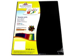 Papel cortado Eurocolors EC0014 tamaño Carta, 100 piezas. Color Negro. - imagen 2