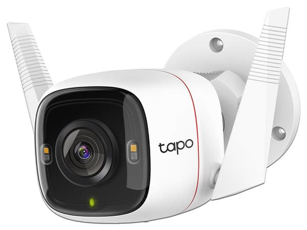 Cámara de vigilancia TP-Link Tapo C320WS, Resolución de 4MP (2560 x 1440), Visión nocturna hasta 30m, Micrófono Integrado, Wi-Fi, Audio bidireccional.