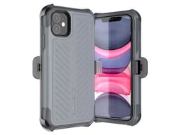 Funda protectora Ballistic TJ Maxx de uso rudo, para iPhone 11, Color Gris. - imagen 1