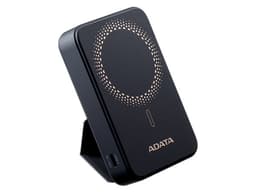 Batería Portátil Recargable ADATA R100 de 10000mAh, Carga Inalámbrica, USB-C, USB-A. Color Negro. - imagen 1