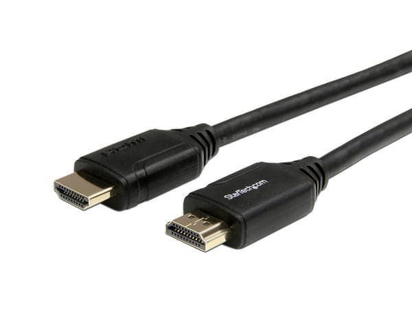 Cable HDMI premium de alta velocidad con Ethernet, 4K de 2m.