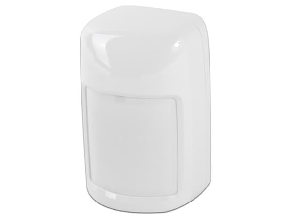 Detector de Movimiento PIR Honeywell IS-335T, Cobertura 12 x 17 m, Cableado. Color Blanco.