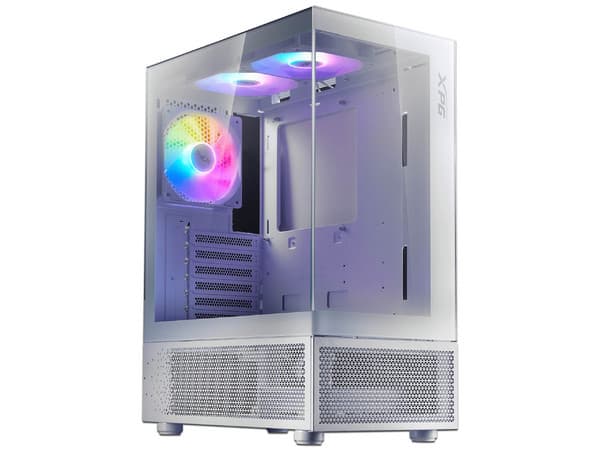 Gabinete XPG INVADER X MINI, Mid-Tower, Micro-ATX, (No Incluye Fuente de Poder), Color Blanco.