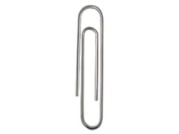 Clip Estándar Nextep Niquelado, #1, 32mm, caja con 10 unidades con 100 Clips c/u. - imagen 2