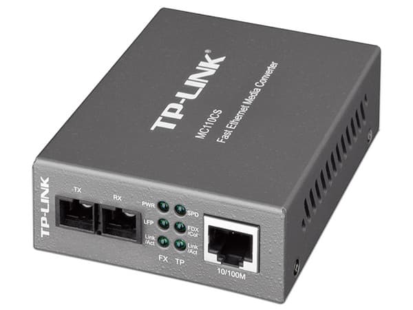 Convertidor Multimedia de Modo Individual de 10/100Mbps