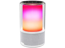 Bocina inalámbrica Acteck Glee Pure AP70, Bluetooth, Iluminación LED, Subwoofer, Color Blanco. - imagen 2