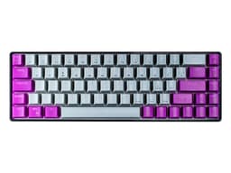 Teclado Mecánico Naceb NA-0963G de 60%, USB. Color Gris/Morado - imagen 1