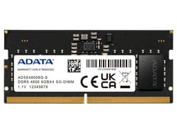 Memoria SODIMM ADATA AD5S48008G-S, DDR5 PC5-38400 (4800MHz), 8GB. - imagen 1
