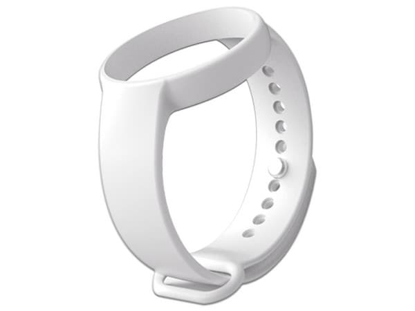 Pulsera Hikvision AX PRO DS-PDB-IN-WRISTBAND para Botón de Pánico Portátil. Color Blanco.