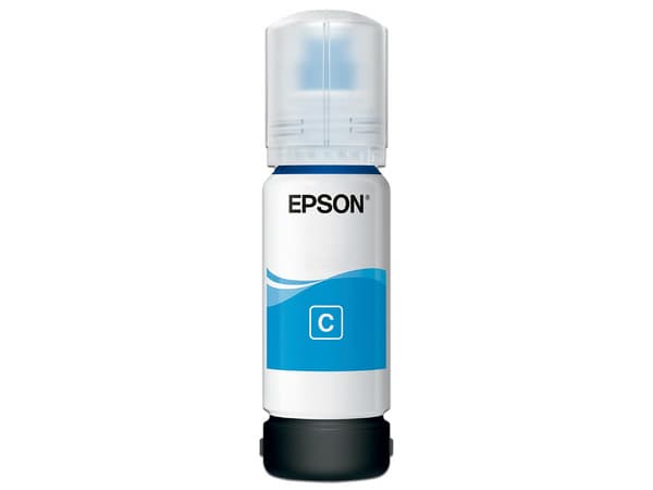 Botella de Tinta Epson T524, Cian, Modelo: T524220-AL.