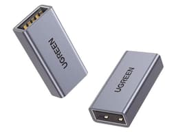 Adaptador UGREEN 20119, USB A 3.0 (H) a USB A 3.0 (H), Color Gris. - imagen 2