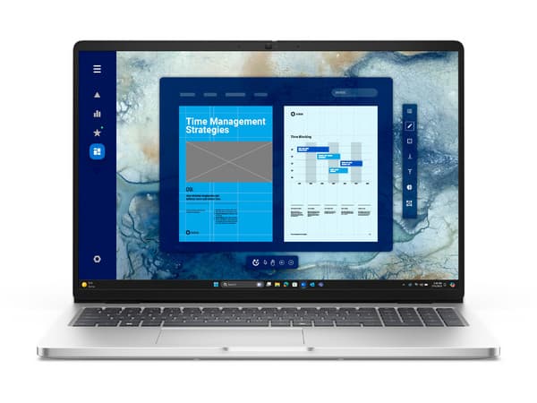 Laptop DELL Pro 16: 
Procesador Intel Core Ultra 5 235U (hasta 4.9 GHz), 
Memoria de 16GB DDR5, 
SSD de 512GB, 
Pantalla de 16" LED, 
Video Intel Graphics, 
S.O. Windows 11 Pro (64 Bits).