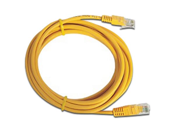 Cable de Red LinkedPro, Cat6, UTP (M-M), 24 AWG, 3m. Color Amarillo.