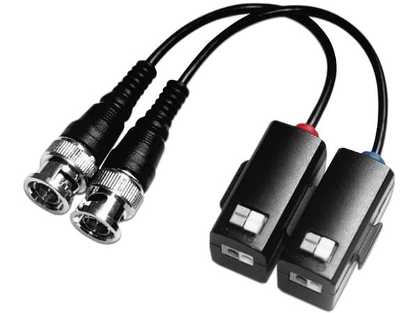 Kit de Transceptores EPCOM, Soporta HD-TVI, HD-CVI, AHD por Cable UTP Cat5e/6.