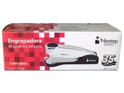 Grapadora de Golpe Nextep Metálica Tira Completa para 35 Hojas. - imagen 2
