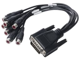 Adaptador de 7 entradas de Audio para DVRs epcom y HIKVISION. - imagen 2
