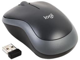 Mouse Óptico Inalámbrico Logitech M185, Hasta 1,000 dpi, USB, Color Negro. - imagen 1