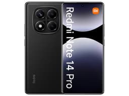Smartphone Xiaomi Redmi Note 14 Pro: Procesador MediaTek Helio G100-Ultra (hasta 2.2 GHz), Memoria RAM de 8GB, Almacenamiento de 256GB, Pantalla AMOLED de 6.67" Full HD+ (2400 × 1080), 120Hz,Cámara Principal de 200MP+8MP+2MP, Android 14, Negro. - imagen 1