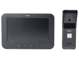 Kit de Videoportero Analógico ZKTECO VI-K13P, resolución CMOS micrófono omnidireccional, Con Pantalla LCD a Color de 7", IP65 Relevador, Color Negro - imagen 1