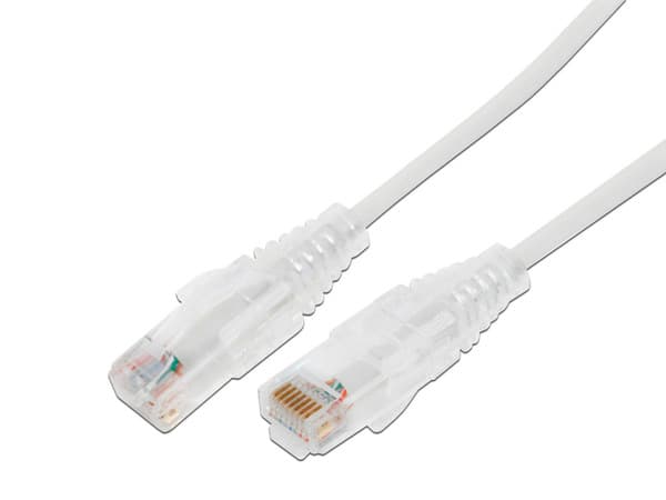 Cable de Parcheo Linkedpro LP-UT6A-700-WH28, Slim, UTP, Cat6A, 7m, Color Blanco, Diámetro Reducido 28 AWG.