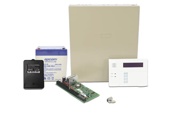 Kit de 2 Paneles de Alarma Honeywell VISTA48, Incluye 2 Teclados Alfanuméricos con Receptor Inalámbrico, 2 Baterías de 4.5Ah, 2 Transformadores y 2 Gabinetes.
