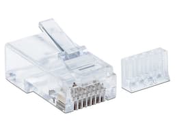 Plugs RJ-45 Intellinet, Cat6, UTP, bote con 90 piezas. - imagen 1