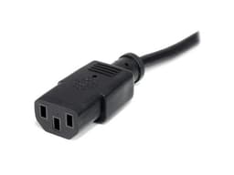 Cable de 3m de Alimentación Estándar para Computadora NEMA 5-15P a C13 Macho a Hembra - imagen 2