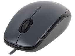 Mouse Óptico Logitech M100, hasta 1,000 dpi, 3 Botones, USB. Color Negro/Gris. - imagen 3
