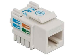 Intellinet Jack categoría 5e, UTP, blanco, de impacto - imagen 1