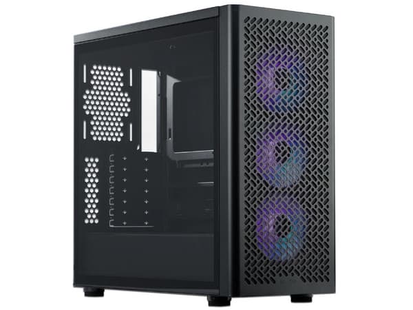 Gabinete Cooler Master Elite 502, Acero, Media Torre, ATX, 1x USB 3.2 Gen1 Tipo A, 1x USB 3.2 Gen1 Tipo C, Color Negro.