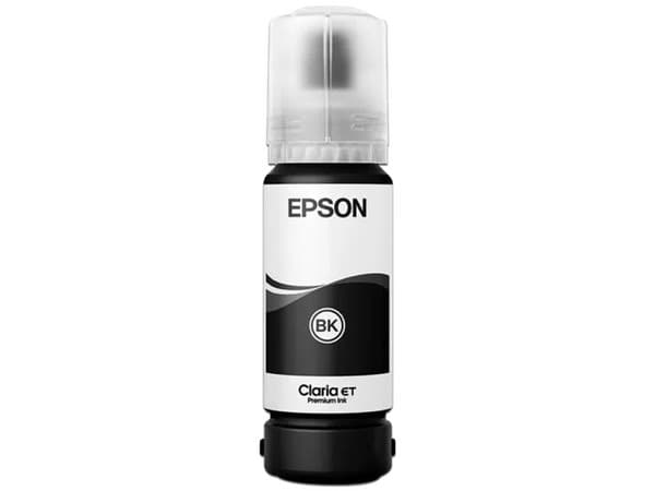 Botella de Tinta Epson T555, 70 ml. Color Negro.