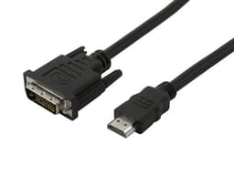 Cable de Video de HDMI Macho a DVI-D 24+1 Macho, 1.8m. - imagen 1