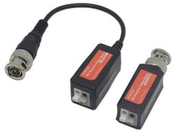 Video Balun Provision ISR PTR-101V-HD+, Pasivo con extensión de micro coaxial, Transmisión hasta 200m. - imagen 1
