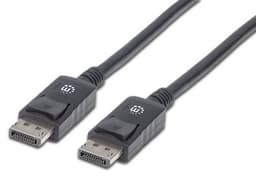 Cable de Video Manhattan DisplayPort, Ultra HD 4K, Blindado, 1m. - imagen 1